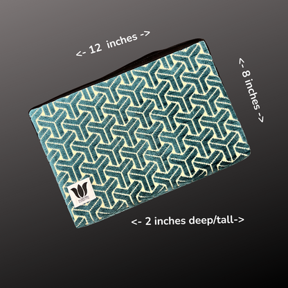 Covered Yoga Block | Turquois Modern