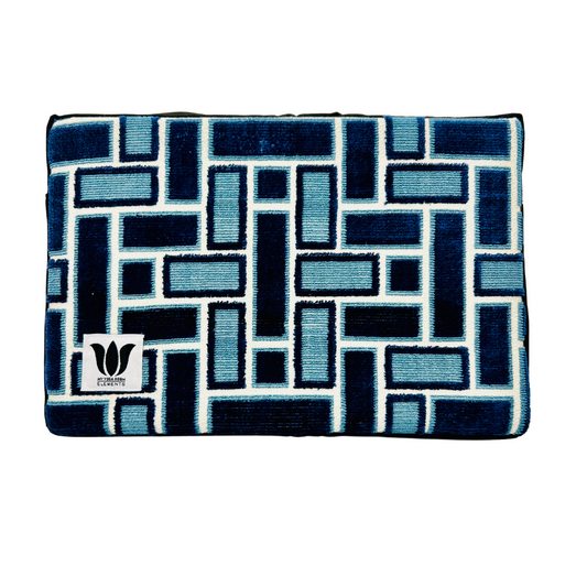 Covered Yoga Block | Blue Square