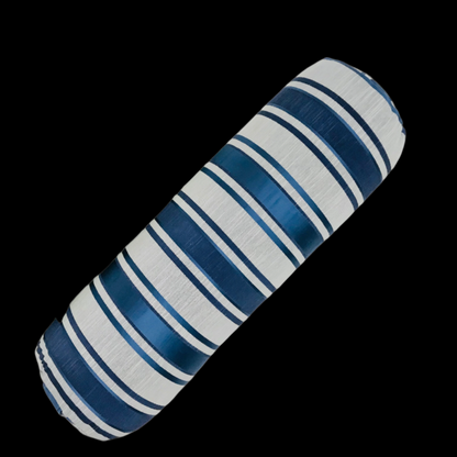 Round Yoga Bolster | Blue Two Tone