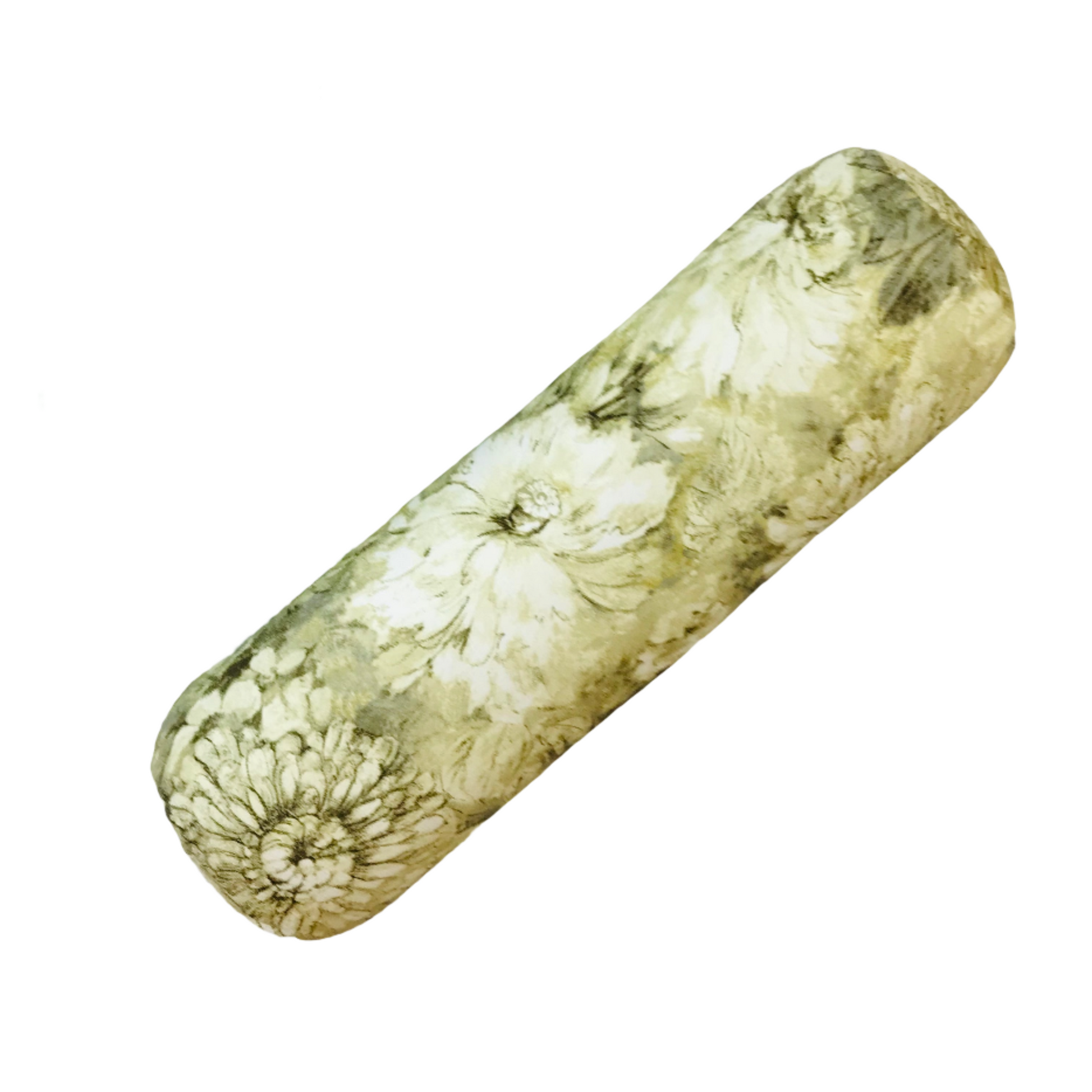 calgary yoga bolster made in house yellow and brown floral