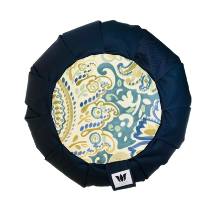 Meditation Cushion | Dark Blue Modern