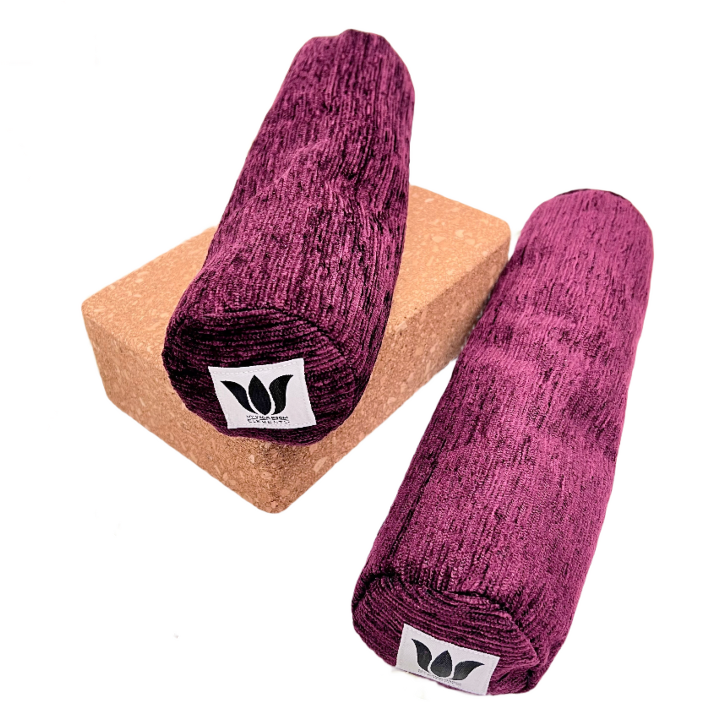 Mini Bolsters | Purple Plush