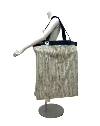 Yoga Tote | Black Tan Green