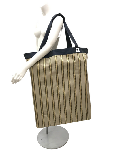 Yoga Tote | Sage Brown Gold