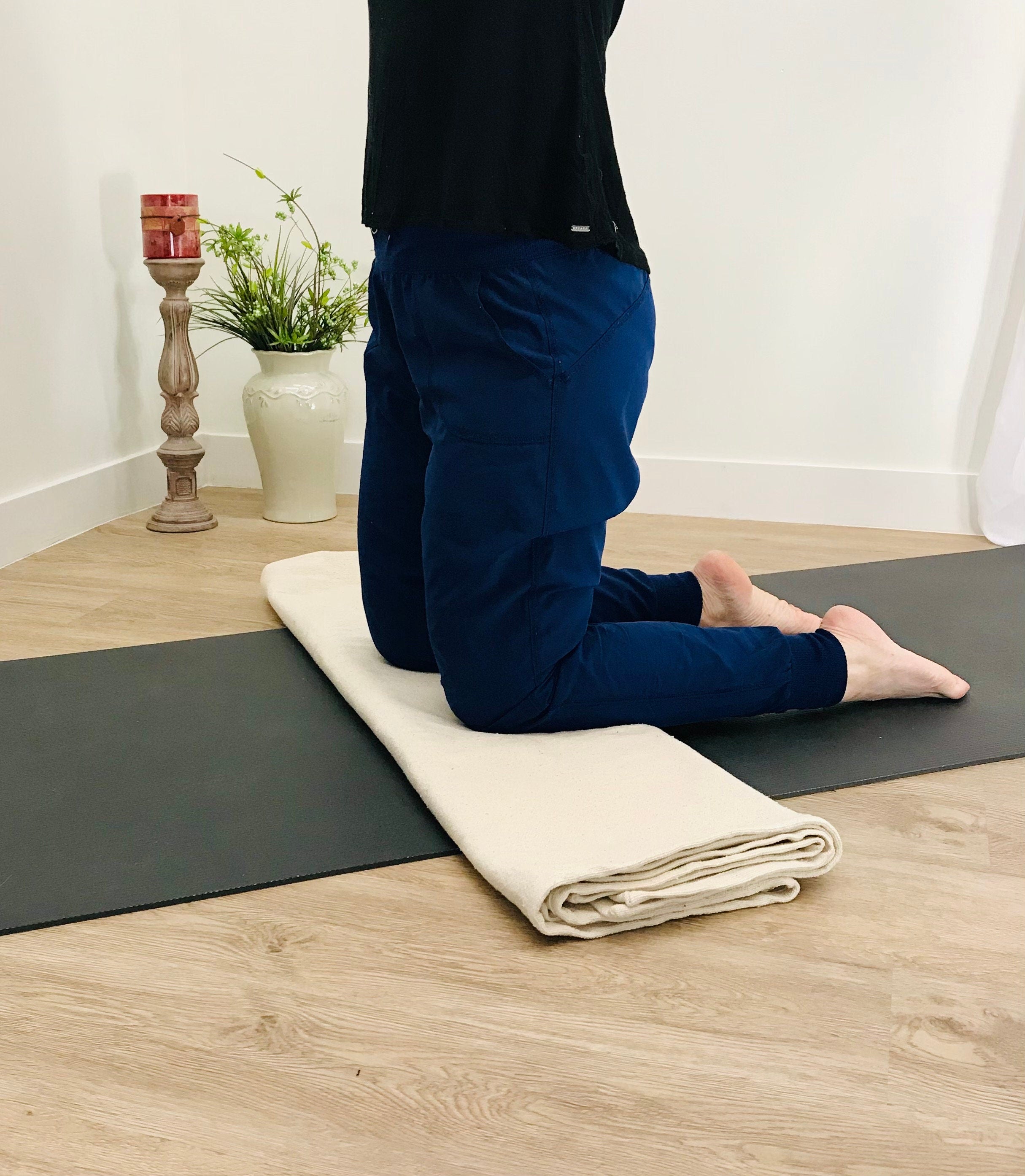 Yoga cheap mat blanket