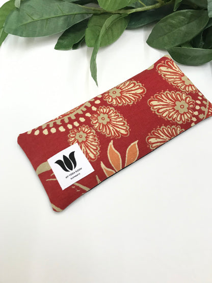 Eye Pillow | Red Paisley